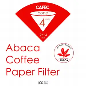 Abaca kahve kağıt filtresi