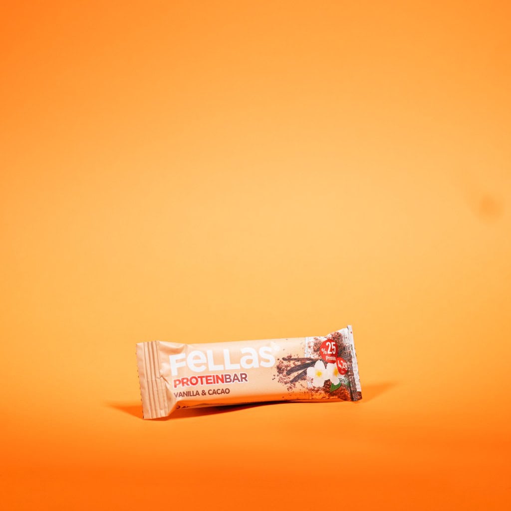Vanilya ve kakao protein barı